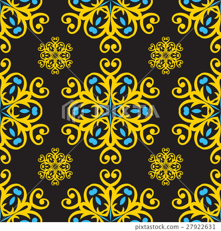 Ornament pattern vector tile 27922631
