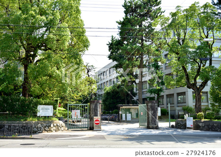 京都大學吉田校區 照片素材 圖片 圖庫