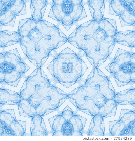 Blue abstract pattern - Stock Illustration [27924289] - PIXTA