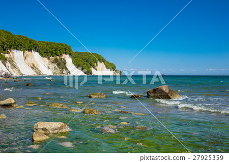 Baltic Sea coast on the island Ruegen in Germany 27925359