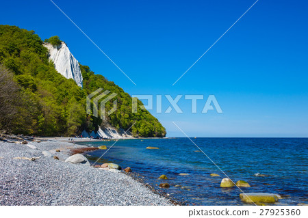 Baltic Sea coast on the island Ruegen in Germany Baltic Sea coast on the island Ruegen in Germany 27925360