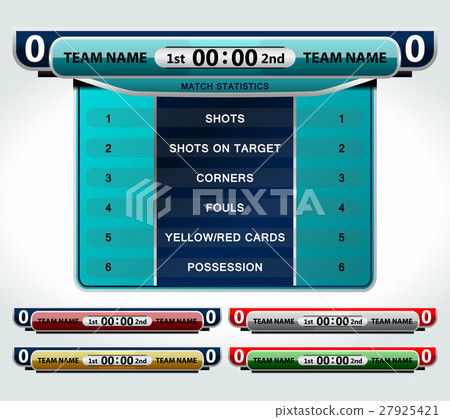 design elements scoreboard - Stock Illustration [27925421] - PIXTA