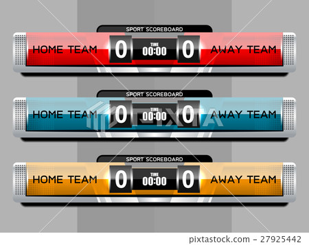 sport score template 27925442