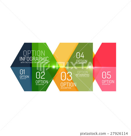 Infographic modern templates - geometric shapes Infographic modern templates - geometric shapes 27926114