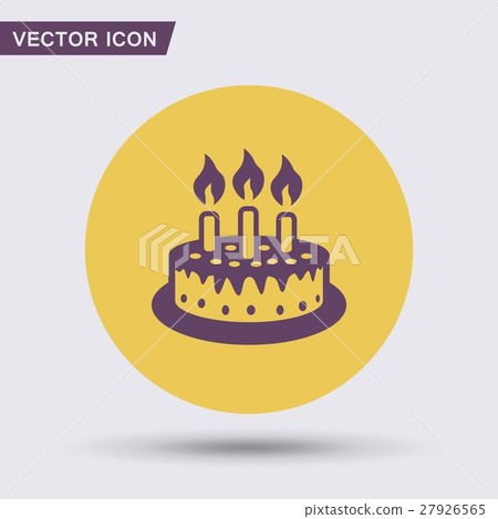 Pictograph of cake Pictograph of cake 27926565