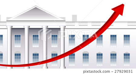 美國懷特豪斯圖表背景 27929031