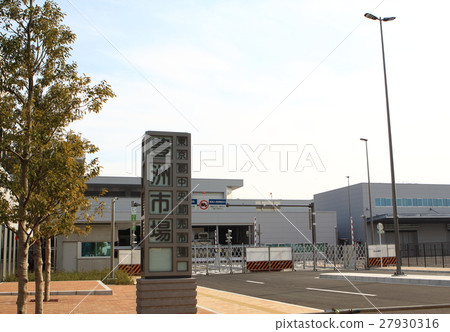 豐洲市場門口 豐洲市場門口 27930316