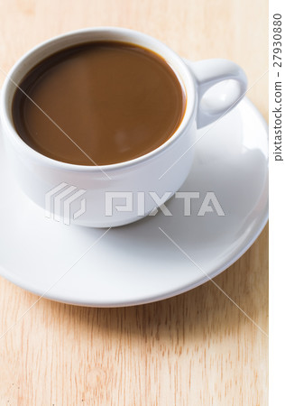 Cup of Coffee on Wooden 27930880