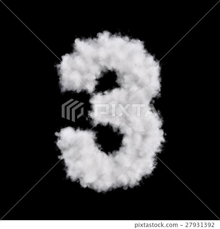 Three cloud shape 27931392