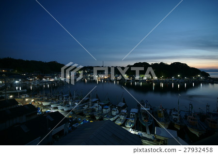 Tatsuno City Misu-cho Murozu Murotsu Port Sunset 27932458