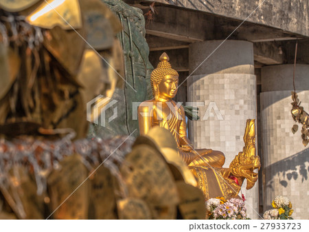 Buddha image in front of big Buddha 27933723