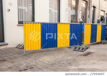 fence on the street 27934097