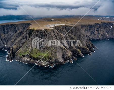 North Cape (Nordkapp) aerial photography, 27934892