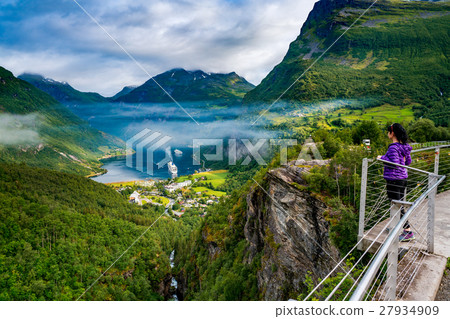 Geiranger fjord, Norway. 27934909