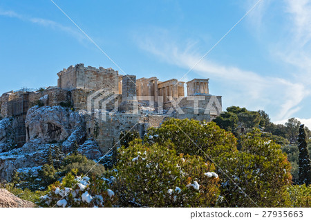 Acropolis in the winter 27935663