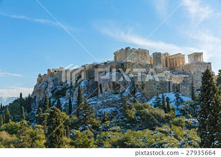 Acropolis in the winter 27935664