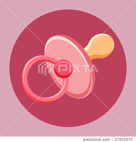 Baby nipple icon. 27935975
