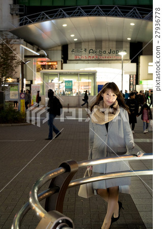 A woman in Akihabara 27936778