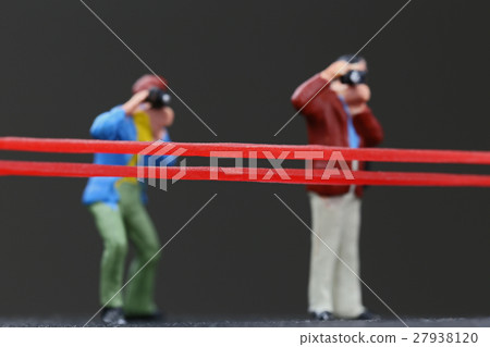 Regulation line and photographer Regulation line and photographer 27938120