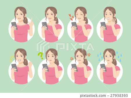 Women with a smartphone Summary 27938393