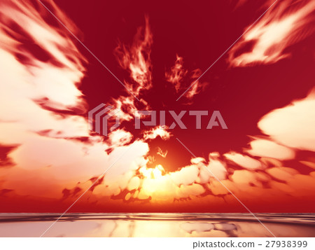 Wind and clouds with the sea 27938399