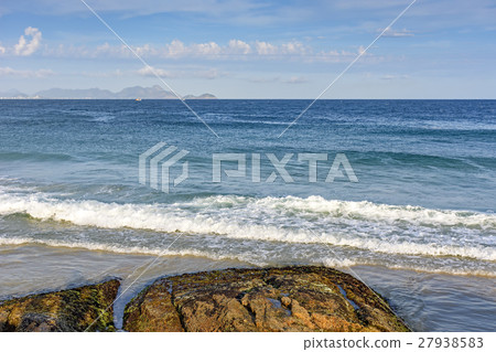 Devil's beach sea and stones Devil's beach sea and stones 27938583