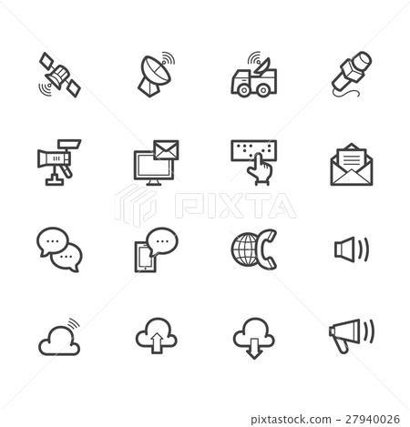 Communication element vector out line set 1. Communication element vector out line set 1. 27940026