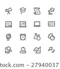 Education element  vector out line set 1. 27940037
