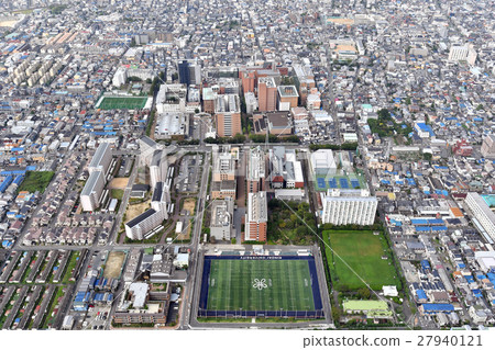 近畿大學東大阪校園鳥瞰圖 27940121
