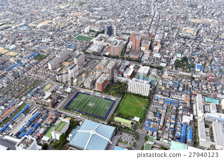 近畿大學東大阪校園鳥瞰圖 27940123
