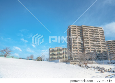 雪化妝住宅區 27940316