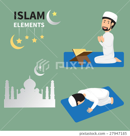 Ramadan month for Muslims and muslim Men 27947185