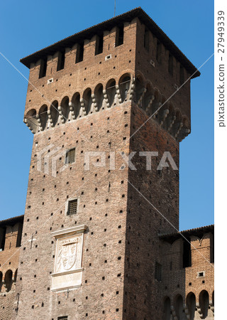 Sforza Castle in Milan Italy - Castello Sforzesco 27949339