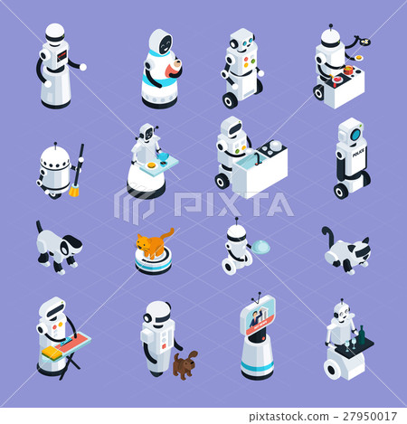 Home Robots Isometric Collection Home Robots Isometric Collection 27950017