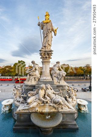 Pallas Athena fountain in Vienna, Austria 27950493