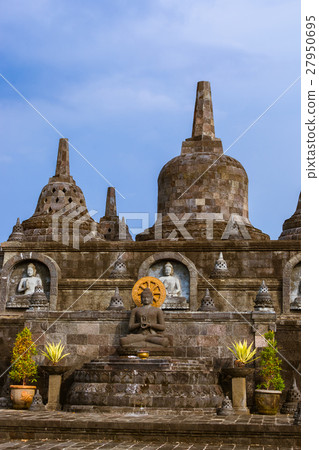 Buddhist temple of Banjar - island Bali Indonesia Buddhist temple of Banjar - island Bali Indonesia 27950695