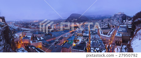 Salzburg Austria at winter 27950792