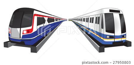 Bangkok skytrain icon vector illustration 27950803
