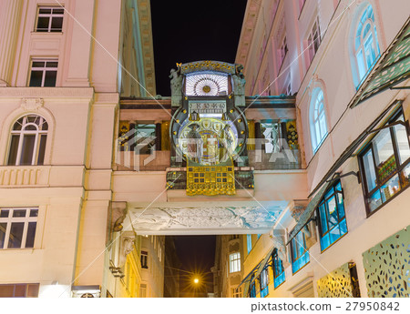 Ankeruhr Clock in Hoher Markt - Vienna Austria 27950842