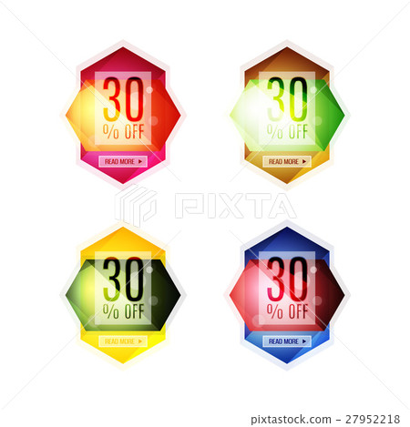 Vector special offer stickers and banners Vector special offer stickers and banners 27952218