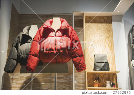 Clothing setup in a boutique shop 27952975