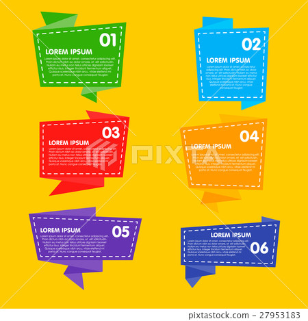 Collection of Raster Abstract Label, Sticker, Tags 27953183