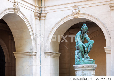 Sculpture in Museum of Fine Arts of Lyon, France Sculpture in Museum of Fine Arts of Lyon, France 27953234