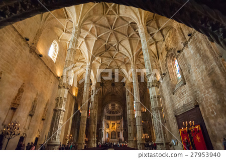Portugal Jeronimos Monastery Santa Maria Church Portugal Jeronimos Monastery Santa Maria Church 27953940