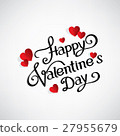 Happy Valentine s day card 27955679
