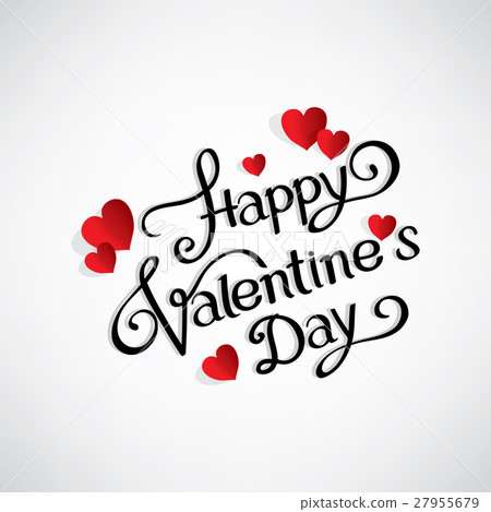 Happy Valentine s day card Happy Valentine s day card 27955679