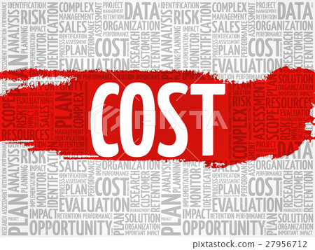 Cost word cloud - Stock Illustration [27956712] - PIXTA