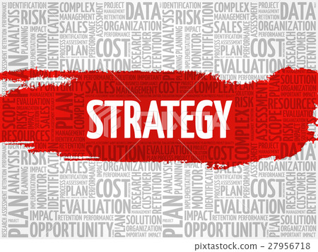 Strategy word cloud - Stock Illustration [27956718] - PIXTA