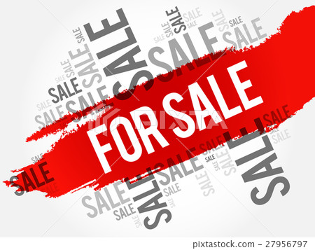 FOR SALE words cloud FOR SALE words cloud 27956797