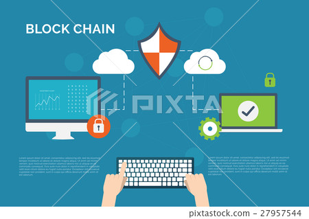 Encryption and decryption technology background 27957544